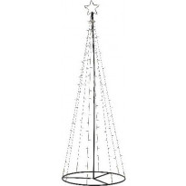 Koristepuu Star Trading, LED, 210cm, musta