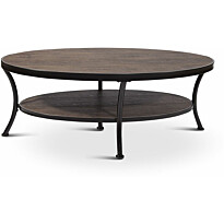 Sohvapöytä Stenexpo Manilla 120x60x55cm soikea ruskea
