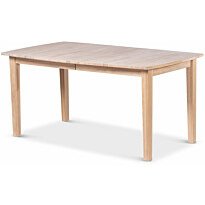Jatkettava ruokapöytä Stenexpo Kivik 160/210x90cm valkoöljytty tammi