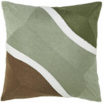 Koristetyynynpäällinen Svanefors Claire, 45x45cm, sammaleenvihreä