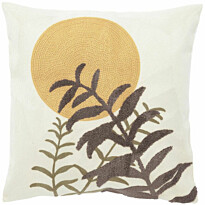 Koristetyynynpäällinen Svanefors Zen, 45x45cm, keltainen