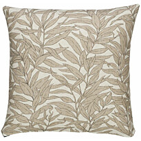 Koristetyynynpäällinen Svanefors Blad, 45x45cm, beige