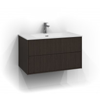 Allaskaappi Svedbergs Epos Rand, 80x45cm, tumma saarni, 2 ltk