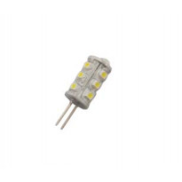 LED-lamppu Sunwind 15 SMD, G4, 1W, 12V, ø18mm, 115-125lm, 3000K