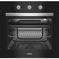 Kaasu-uuni Sunwind Chef 60cm musta