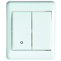 Seinäkatkaisija Sunwind, kaksinkertainen, 12V