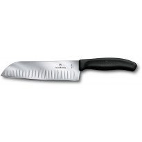 Santoku-kokkiveitsi Victorinox, 17cm, ovaalihiottu, konepestävä