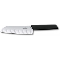 Santoku-kokkiveitsi Victorinox Swiss Modern, 17cm, musta