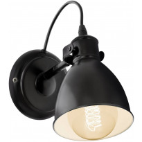 Seinävalaisin Eglo Priddy, 21,5cm, musta