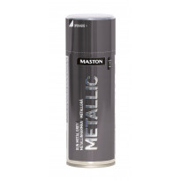 Spraymaali Maston Metallic Metallinharmaa, 400ml