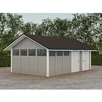 Roskakatos Aarni RK30V, 7040x4236mm, 29.8m², puuvalmis