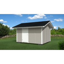 Elementtivarasto Aarni E10, 4040x3180mm, 12.85m², puuvalmis