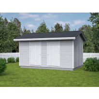 Elementtivarasto Aarni E10b, 4540x3180mm, 14.44m², puuvalmis