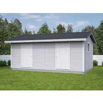 Elementtivarasto Aarni E12, 6040x3180mm, 19.21m², puuvalmis