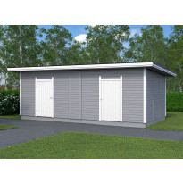 Elementtivarasto Aarni E12b, 6540x3180mm, 20.8m², puuvalmis