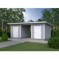 Elementtivarasto Aarni E12M, 6040x3180mm, 19.2m², puuvalmis