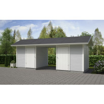 Elementtivarasto Aarni E8M, 8040x2140mm, 17.21m², puuvalmis