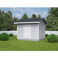 Elementtivarasto Aarni E9, 3040x3180mm, 9.67m², puuvalmis