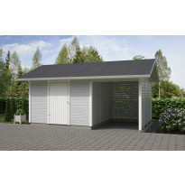 Elementtivarasto Aarni E9M, 5040x3180mm, 16.02m², puuvalmis