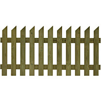 Aitaelelementti Hugo 1500x750mm, painekyllästetty vihreä, 2-laatu