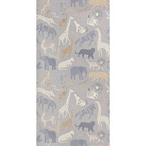 Tapetti FermLiving B, harmaa