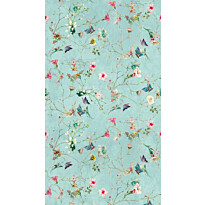 Kuvatapetti A.S. Creation THE WALL 38268-1, 159x280cm, turkoosi