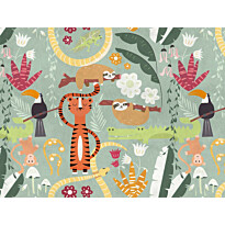Kuvatapetti A.S. Creation THE WALL 38303-1, 371x280cm, vihreä