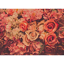 Kuvatapetti A.S. Creation Designwalls Flower Wall, 350x255cm, punainen
