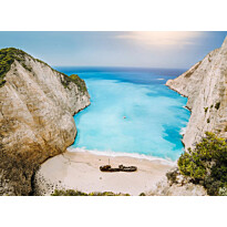 Kuvatapetti A.S. Creation Designwalls Greek Bay, 350x255cm, sininen/beige