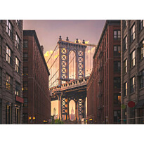 Kuvatapetti A.S. Creation Designwalls Brooklyn Bridge, 350x255cm, ruskea