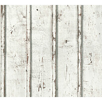 Tapetti A.S. Creation Best of Wood&#039;n Stone II B T3701, valkoinen
