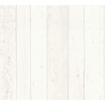 Tapetti A.S. Creation Best of Wood&#039;n Stone II B T5046, valkoinen