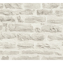 Tapetti A.S. Creation Best of Wood&#039;n Stone II D T5804, valkoinen