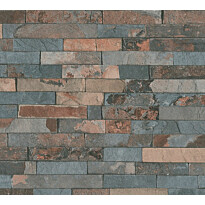 Tapetti A.S. Creation Best of Wood&#039;n Stone II D T5823, harmaa/ruskea