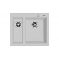 Keittiöallas Teka FORSQUARE 590 TG, 590x500mm, tegranit, valkoinen