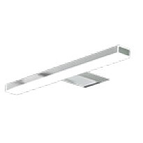 Peilivalaisin Temal Lumin, 280x110x40 mm, IP44, 6 W, AC-LED, kromi