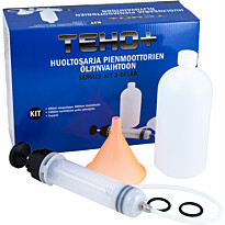 Huoltosarja öljynvaihtoon Teho+ Kit 3-os. (imupumppu, pullo, suppilo)