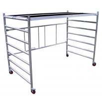 Asennusteline Tikli Jumbo 250BK, 250x130cm, tasokorkeus 1,8m