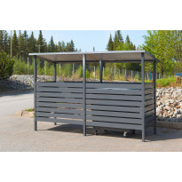 Jätekatos Tikli L, alumiini 2x660l