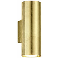 Seinävalaisin Trio Cleo 60x165 mm, kulta pyöreä