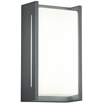LED-seinävalaisin Trio Indus 129x233 mm, antrasiitti IP54