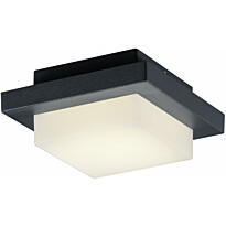 Katto/seinävalaisin Hondo, 3,5W LED, IP54, musta