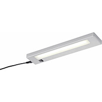 LED-työpistevalaisin 4W 350lm 3000K, 340x70x20mm, harmaa