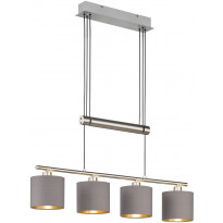 Riippuvalaisin Trio Garda, 1500x770x135mm, ruskeanharmaa