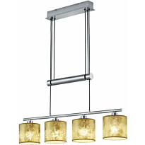 Riippuvalaisin Trio Garda, 770x1500x135 mm, kulta