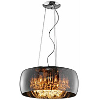 Riippuvalaisin Trio Vapore Ø500x1500 mm, kromi