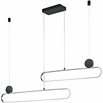 LED-riippuvalaisin Trio Grant, eri värejä
