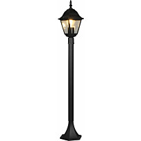 Pylväsvalaisin Trio Livenza, 1-os, 100cm, E27, mattamusta