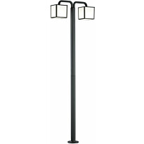 Pylväsvalaisin Cubango LED 2x5W, 200cm, 2-osainen