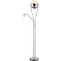 LED-lattiavalaisin Trio Chris, 300x1800 mm, kromi uplighter